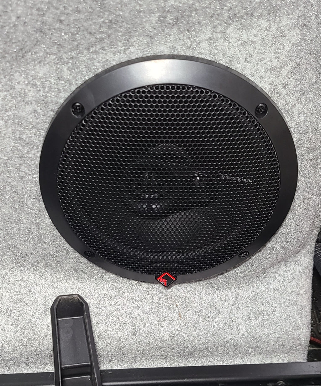 2018 - 2024 Polaris Ranger XP 1000 / 1000 Roof Mounted Rear Speaker Kit - Rockford Fosgate R165X3 Speakers - Fits both Ride and Non Ride Command models