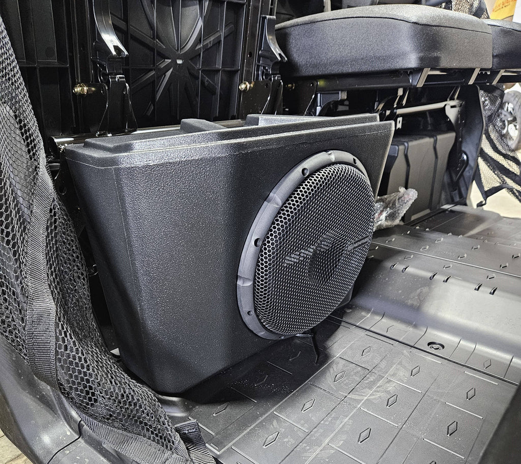 2017 - 2026 Can Am Defender HD10 AND HD11 10" Subwoofer Kit - Built-In 350 Watt Amplifier