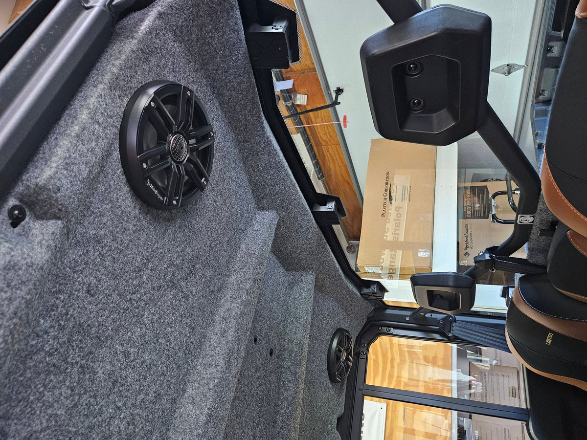 "Clearance" - 2018 - 2027 Polaris Ranger XP 1000 / 1000 MB Quart Rear Speaker Kit  - MBQRG-R116