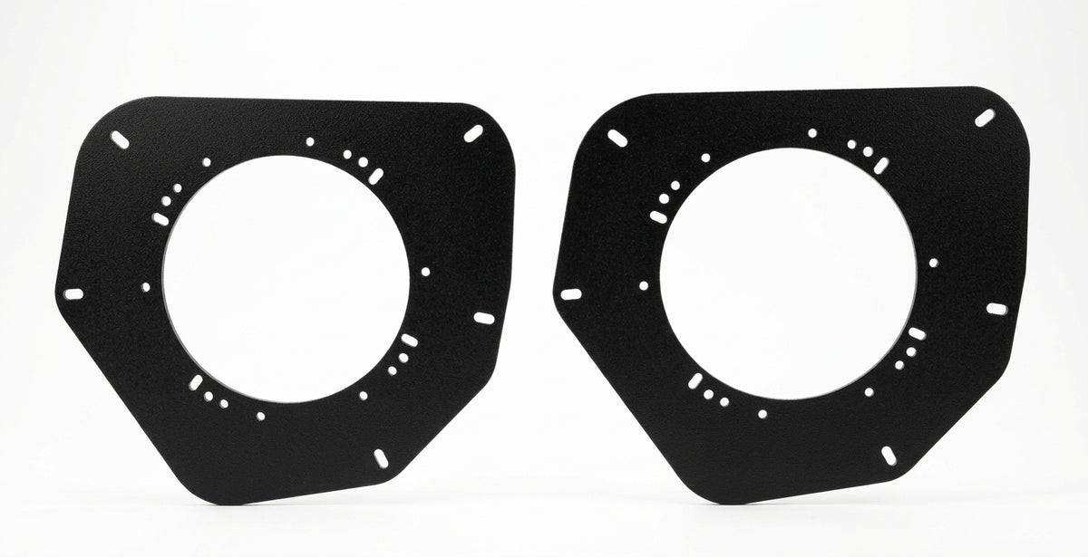 2025 - 2027 Polaris Ranger XP 1000 / 1000 Speaker Mounts Only - Fits all 6.0 and 6.5" speakers that have a cutout diameter of 5 3/8 and smaller
