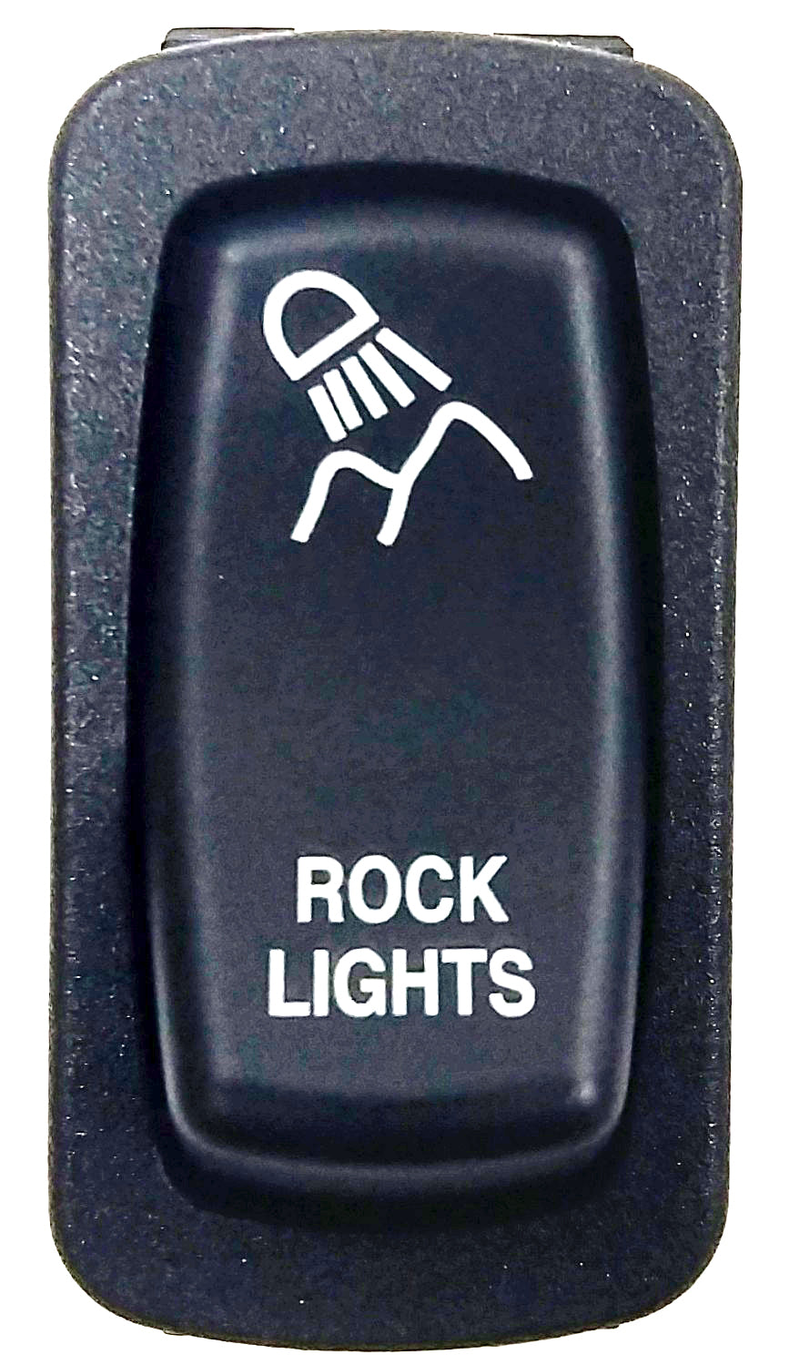 2018 - 2027 Polaris Ranger XP 1000 / 1000 Rock Lights Switch - Exact OEM Look - Blue LED