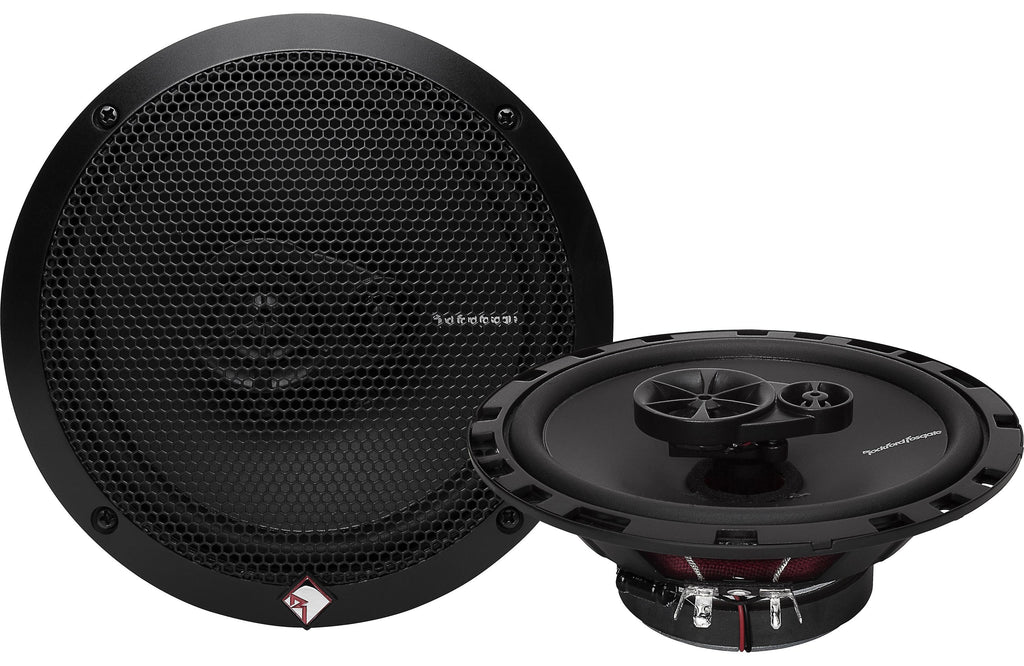 2018 - 2024 Polaris Ranger XP 1000 / 1000 Roof Mounted Rear Speaker Kit - Rockford Fosgate R165X3 Speakers - Fits both Ride and Non Ride Command models