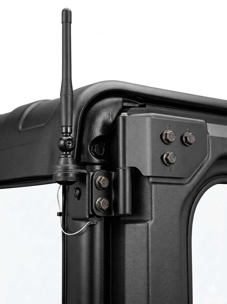 2015 - 2027 Polaris Ranger XP 900 / XP 1000 / 1000 Amplified FM Antenna Kit - Fits Ride Command and Non-Ride Command Models - 100% Money Back Guarantee