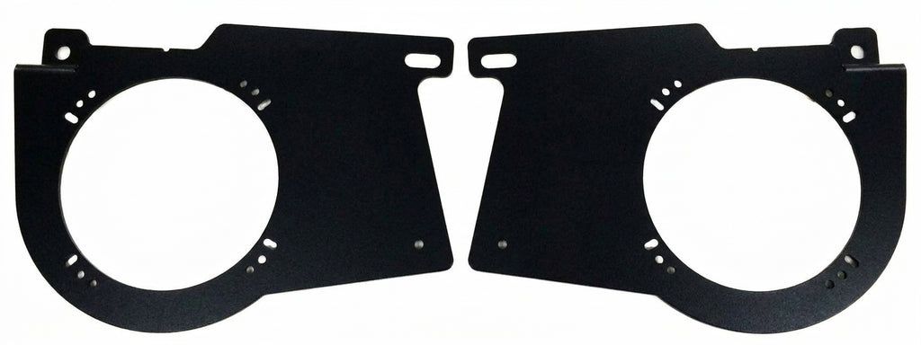 2018 - 2024 Polaris Ranger XP 1000 / 1000 Speaker Mounts Only - Fits all 6.0" and 6.5" speakers that have a cutout diameter of 5 3/8 and smaller