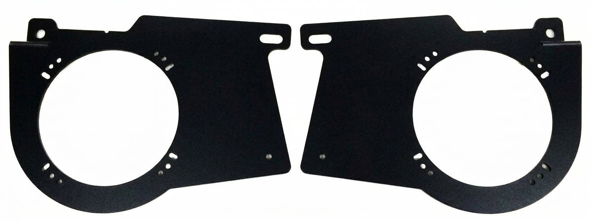 2018 - 2024 Polaris Ranger XP 1000 / 1000 Speaker Mounts Only - Fits all 6.0" and 6.5" speakers that have a cutout diameter of 5 3/8 and smaller