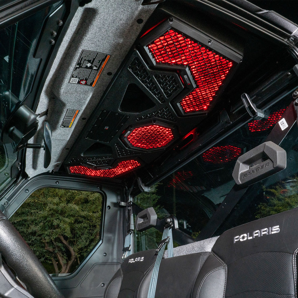 "THIS IS A CRAZY GOOD DEAL" - 2019 - 2027 Polaris Ranger XP 1000 / 1000 MB Quart MBQRG2-S7R Audio Roof - 7 Inch Touch Screen - 45 Inch Light Bar - Back-Up Camera