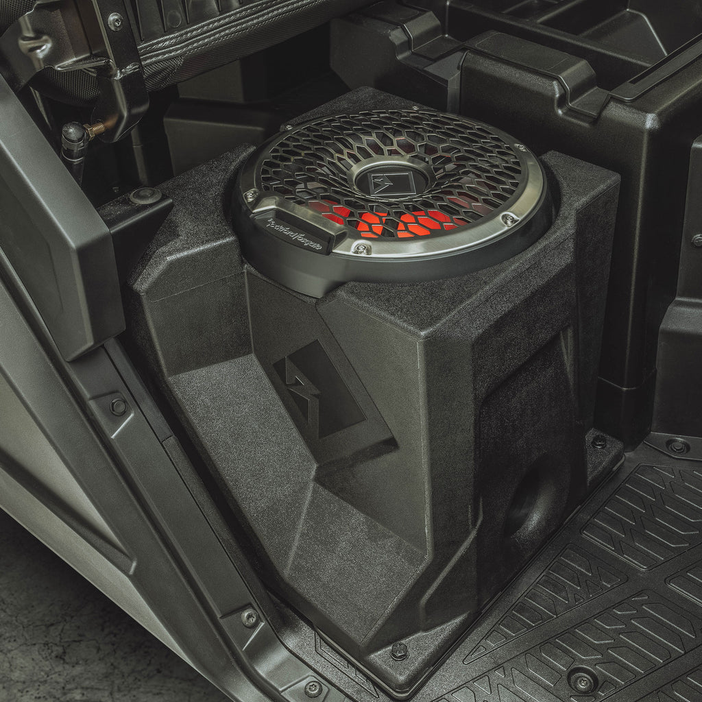 2019 - 2024 Polaris Ranger XP 1000 Ride Command Rockford Fosgate RNGR18RC-STG6 - Front / Rear Speakers / 10" Ported Subwoofer / 1500 Watts
