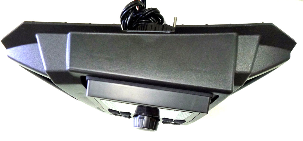 2013-2019 Polaris Ranger Full Size XP 570/900/1000 Dash Mounted Audio Kit - Rockford Fosgate PMX-1 Media Receiver - 6" Rockford Fosgate LED Equipped Speakers - FM/AM - Bluetooth - Plug and Play - 100% Weather Proof