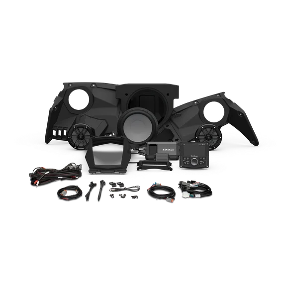 2017 - 2025 Rockford Fosgate Can Am X317-STG3 Audio Kit - 800 Watt Amp - Front Speakers - 10" Subwoofer - Optional Upgrades Available